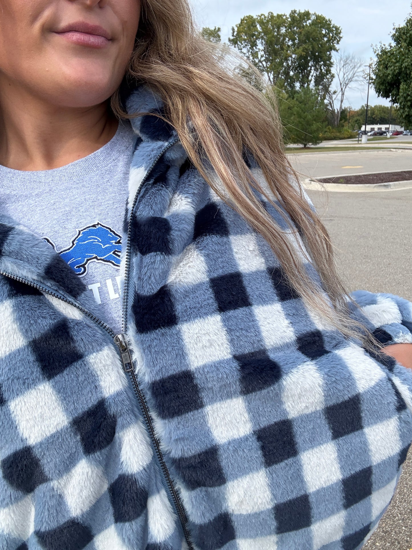 Bold Plaid Jacket