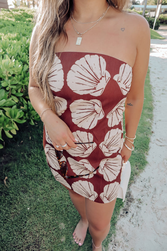 Bold Seashell Dress