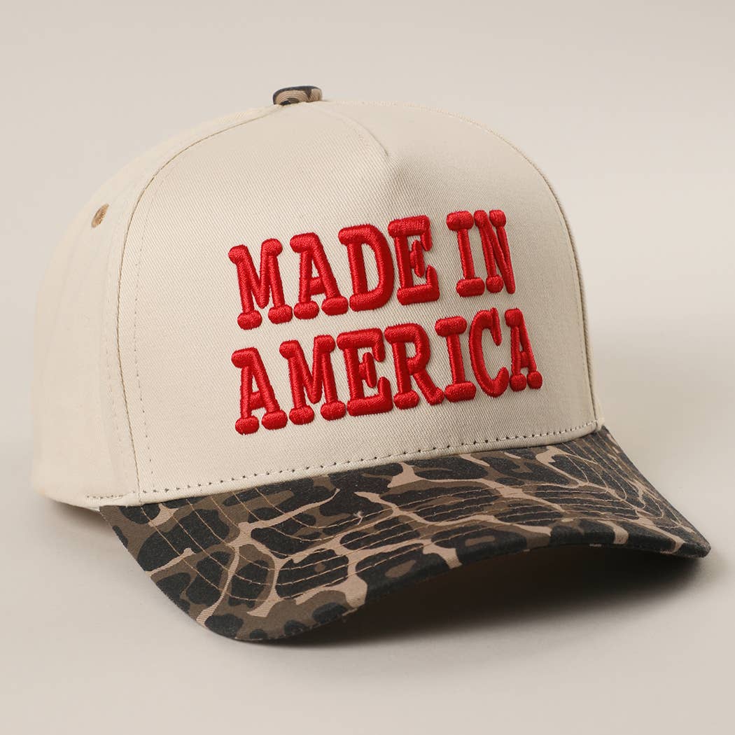 Bold Made In American Leopard Trucker
