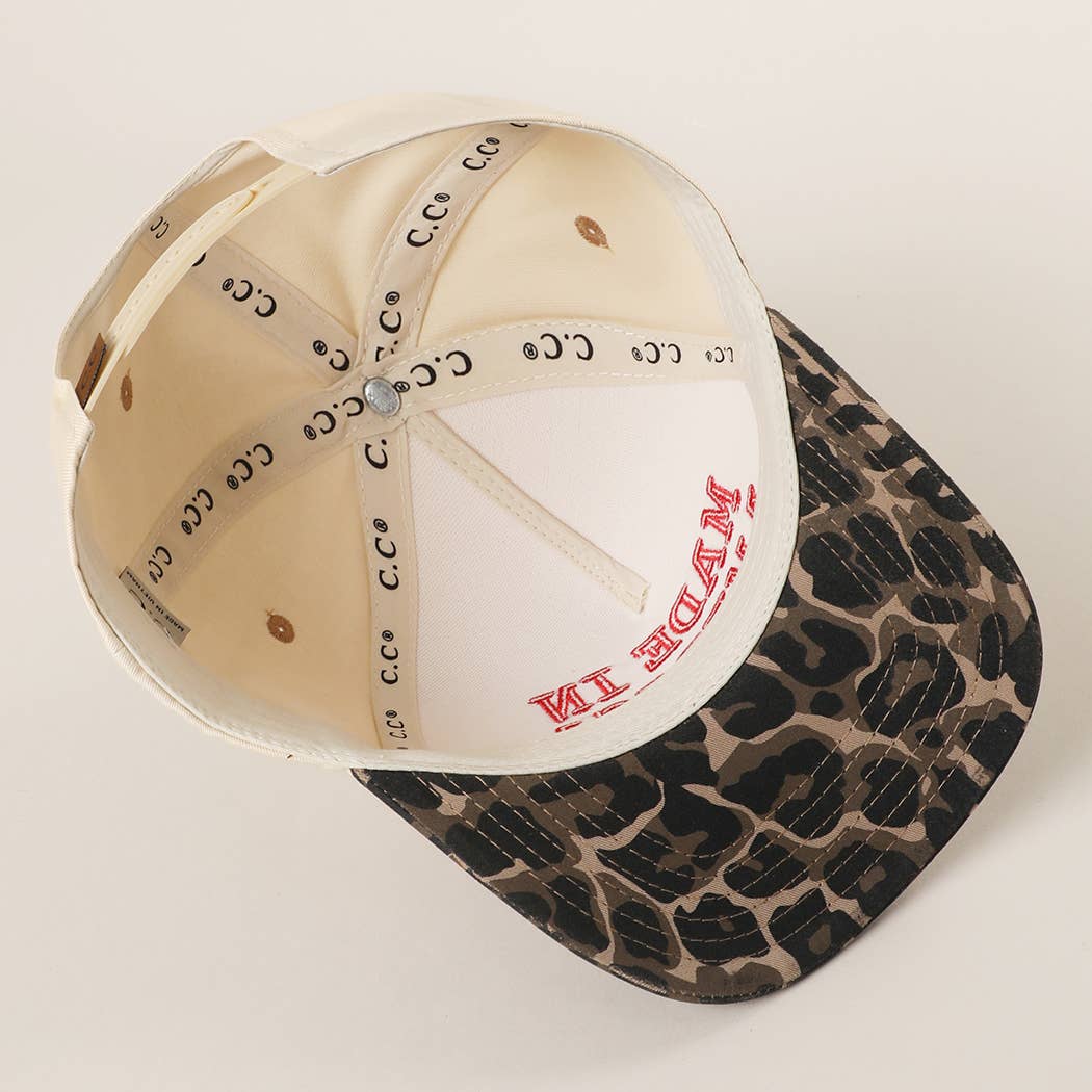 Bold Made In American Leopard Trucker