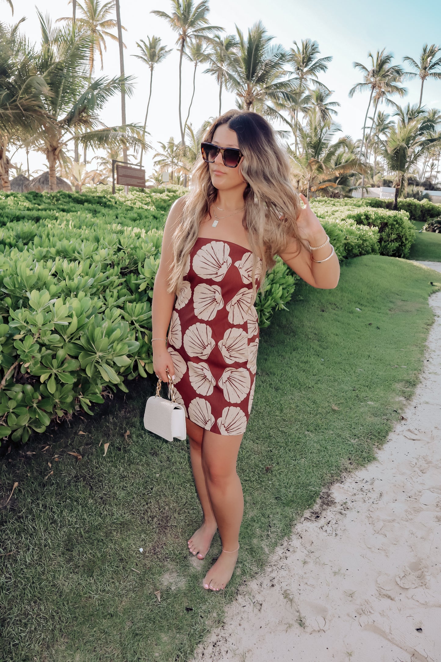 Bold Seashell Dress