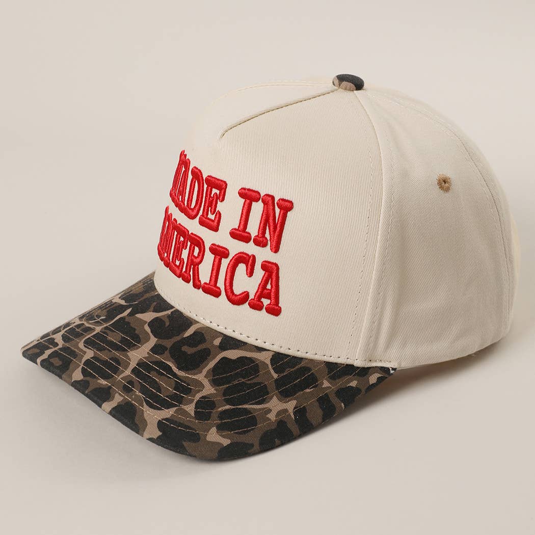 Bold Made In American Leopard Trucker