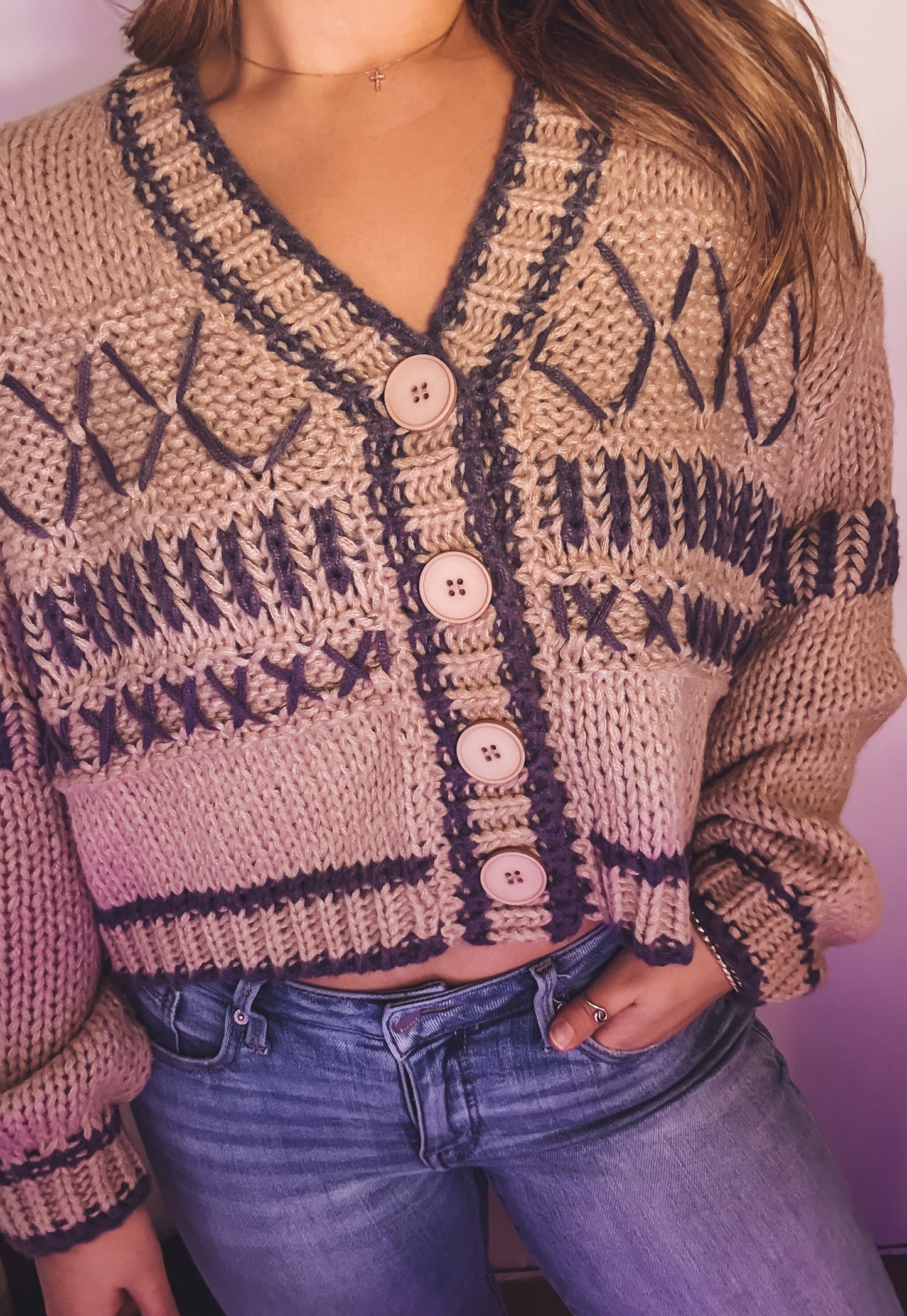 Bold Sophie Cropped Sweater