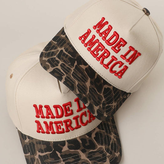 Bold Made In American Leopard Trucker