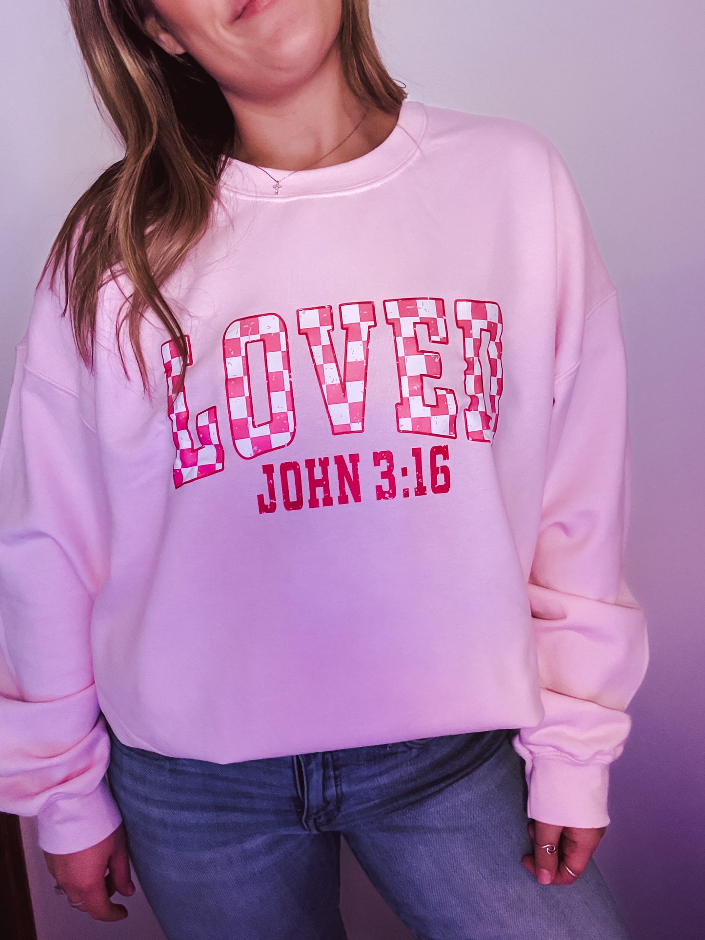 Bold Loved John 3:16 Sweatshirt