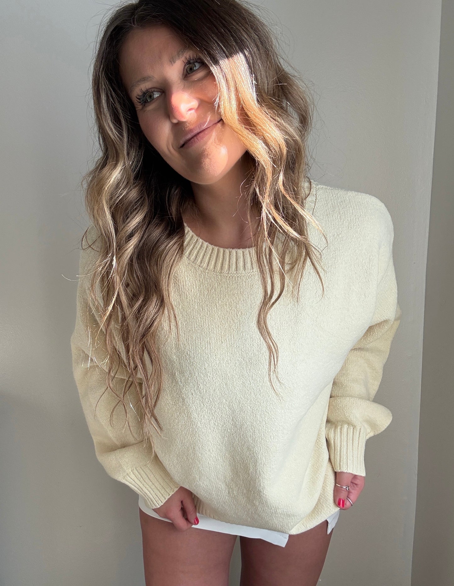 Bold Butter Yellow Sweater