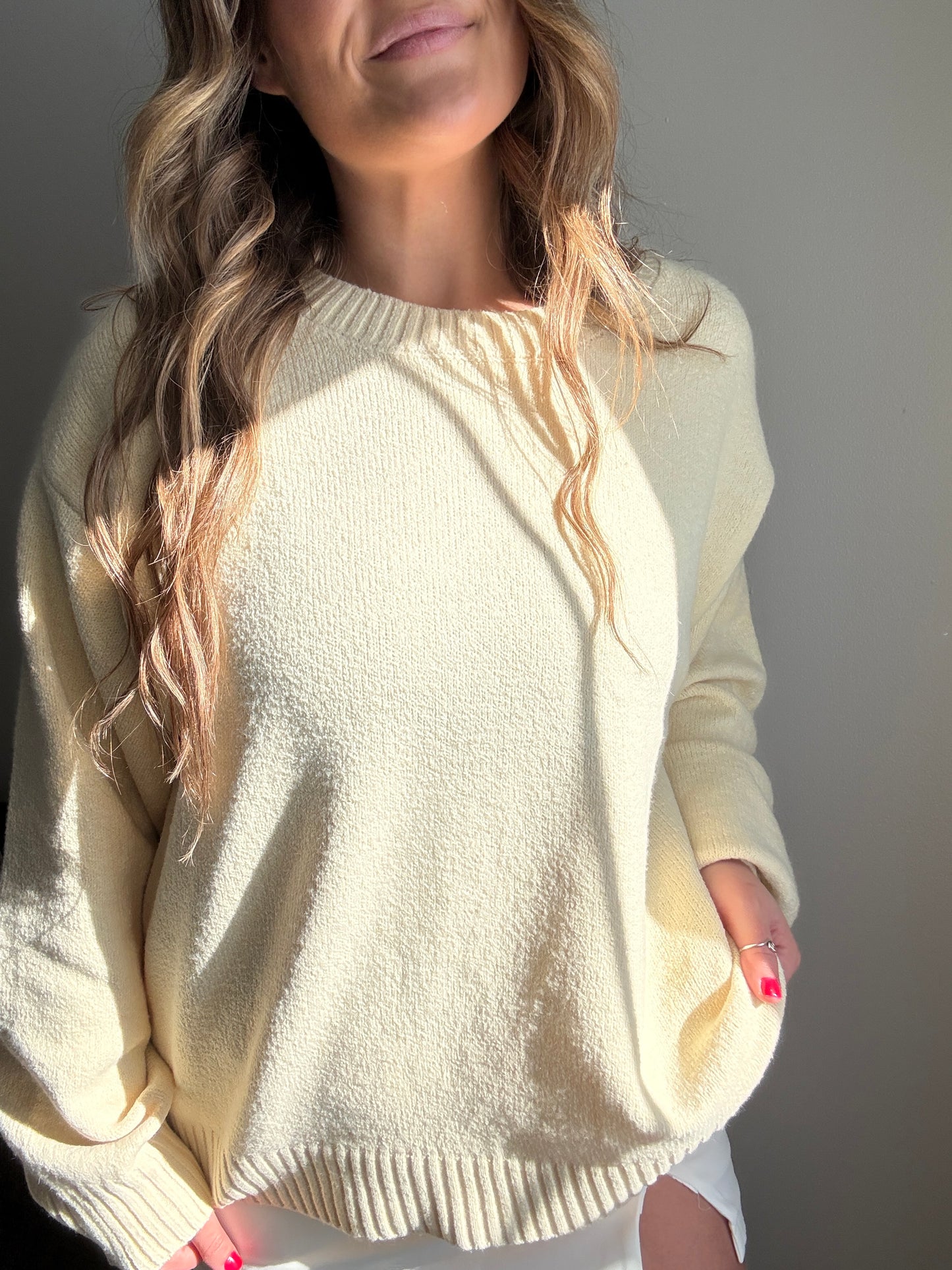 Bold Butter Yellow Sweater