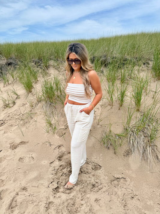 Bold Linen Pants