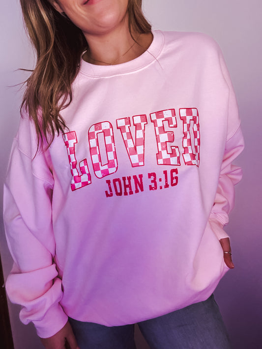 Bold Loved John 3:16 Sweatshirt