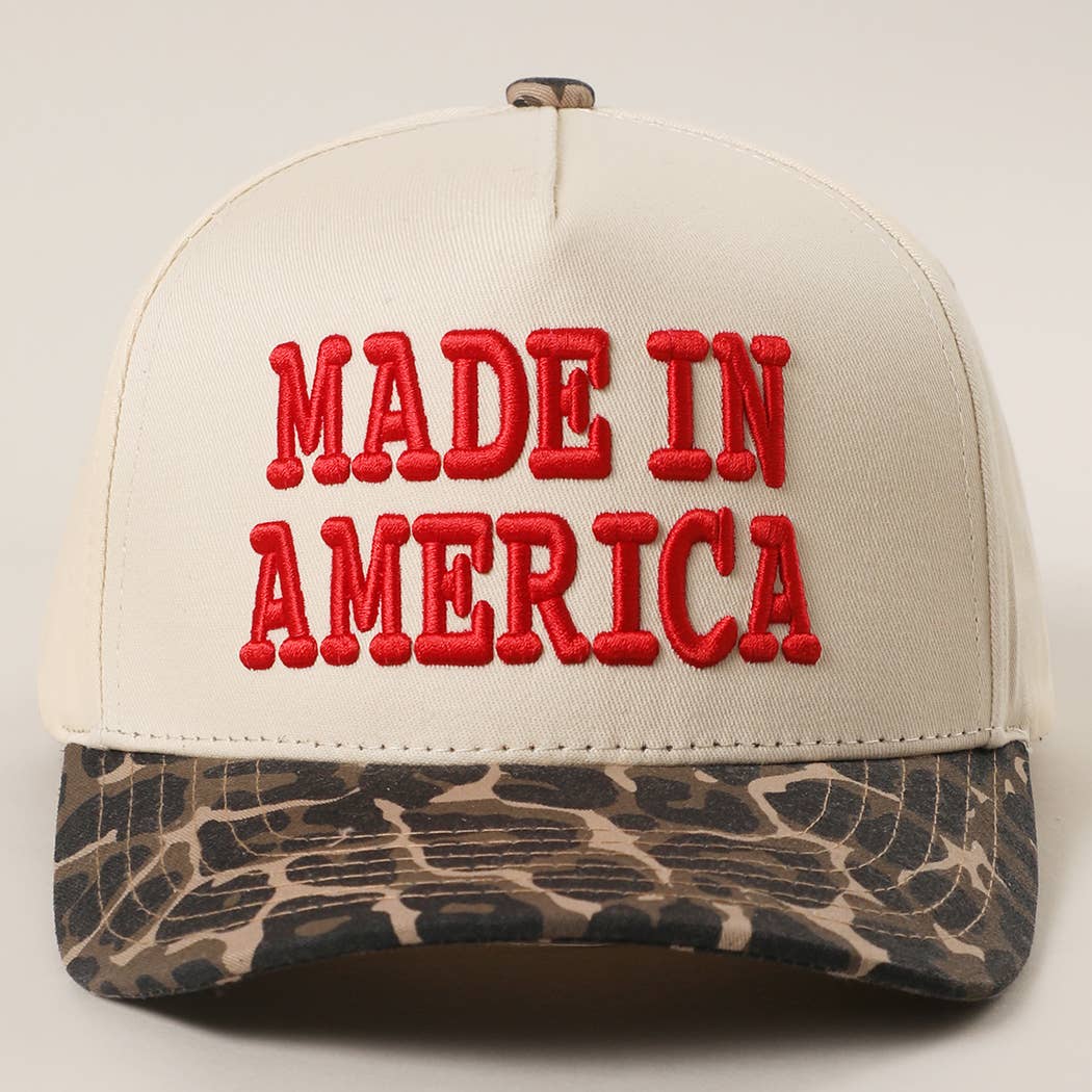 Bold Made In American Leopard Trucker