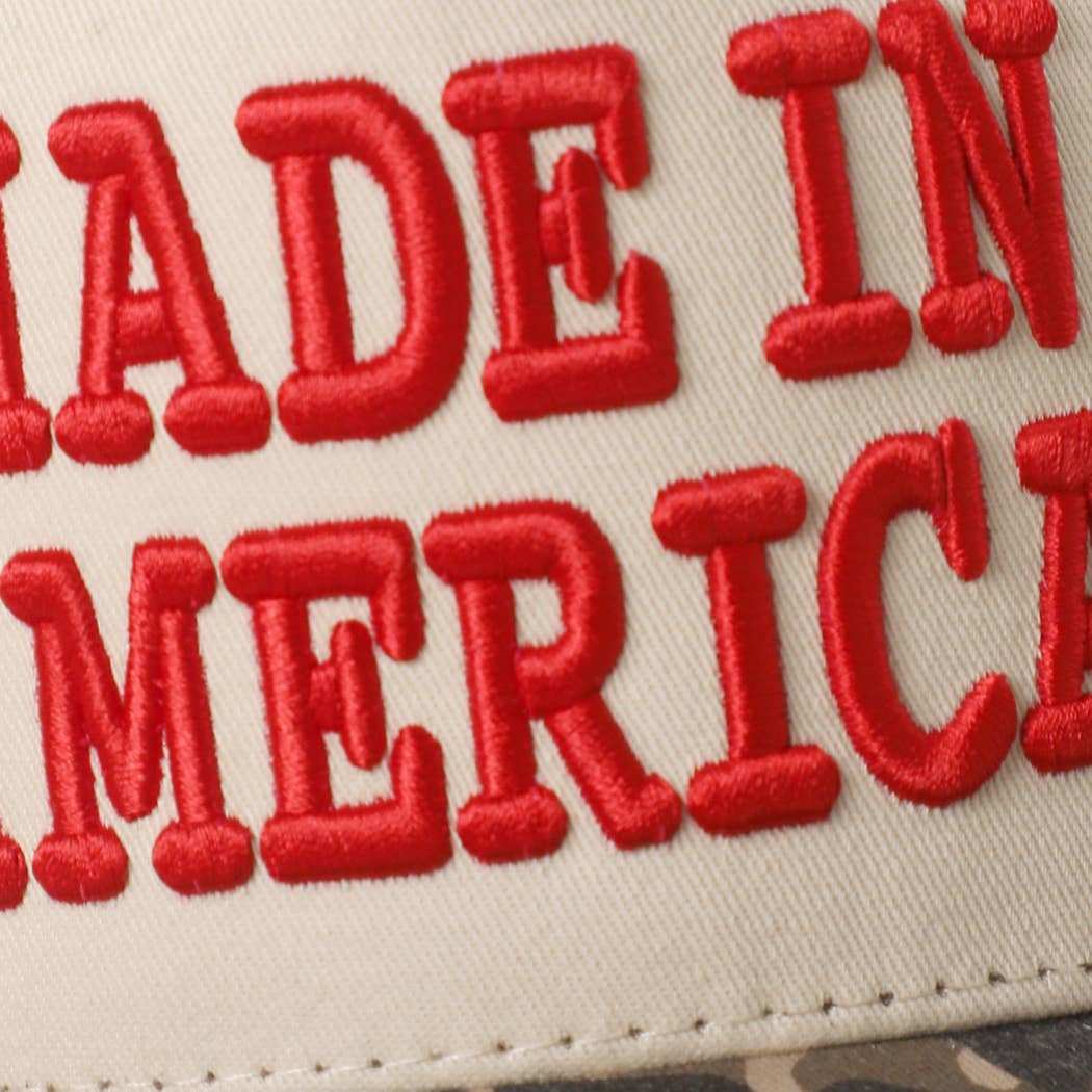Bold Made In American Leopard Trucker